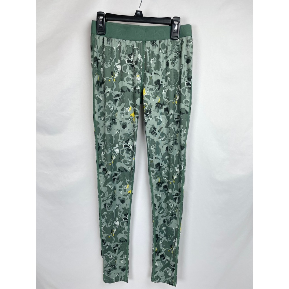 Kari Traa Women Small Fryd Base Layer Pants Green Pull On 622927
